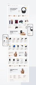E-commerce Landing Page