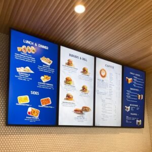 Interactive Digital Menu Design