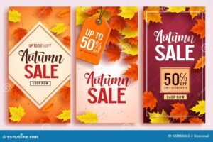 Retail Shop Seasonal Banner Design
