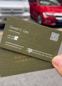 Creative Die-Cut Business Cards