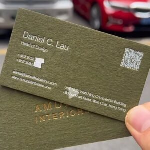 Creative Die-Cut Business Cards