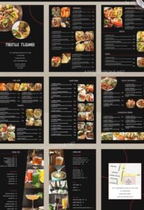 Restaurant Menu Design (Print & Digital)